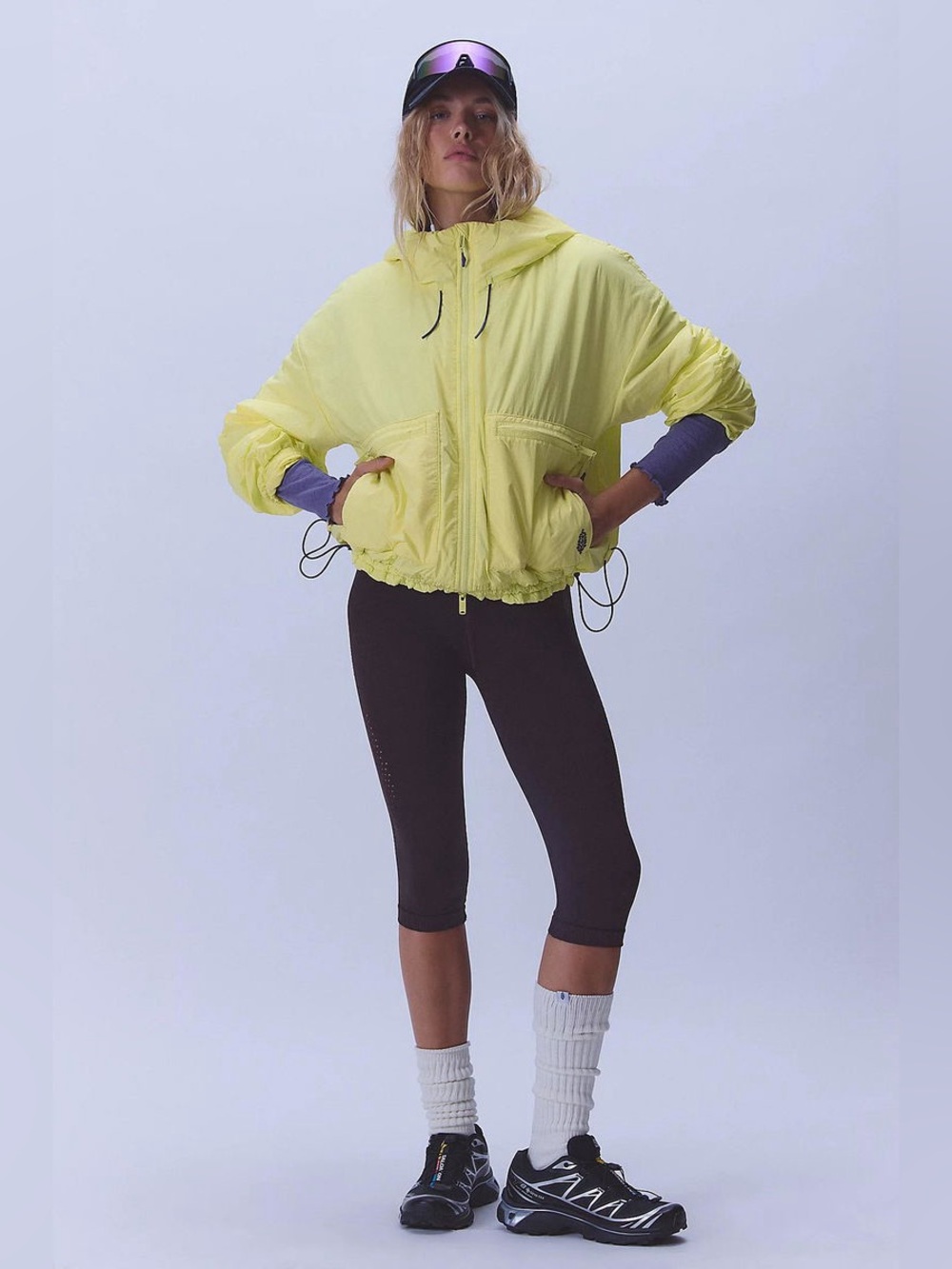 NWT FP Movement Cloud Cover Systems Liner Jacket Sour Citrus Size M $198